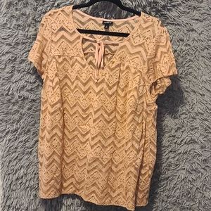 Torrid lace dollman top